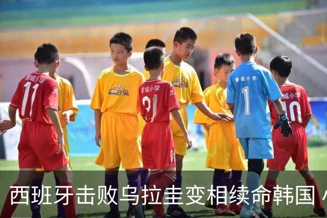 西班牙击败乌拉圭变相续命韩国 小组第1出线避开潘帕斯雄鹰
